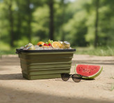سبد تاشو و میز کمپینگ گرین لاین Green Lion Folding Basket