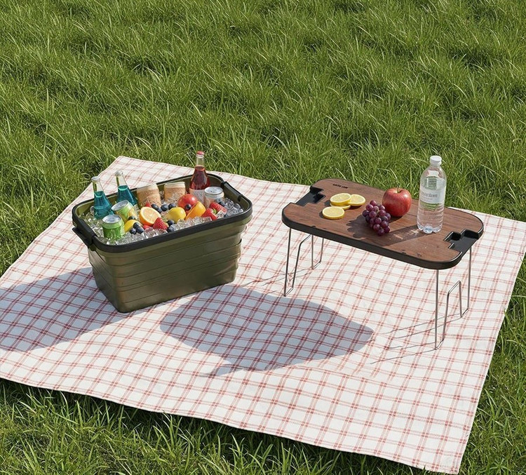 سبد تاشو و میز کمپینگ گرین لاین Green Lion Folding Basket